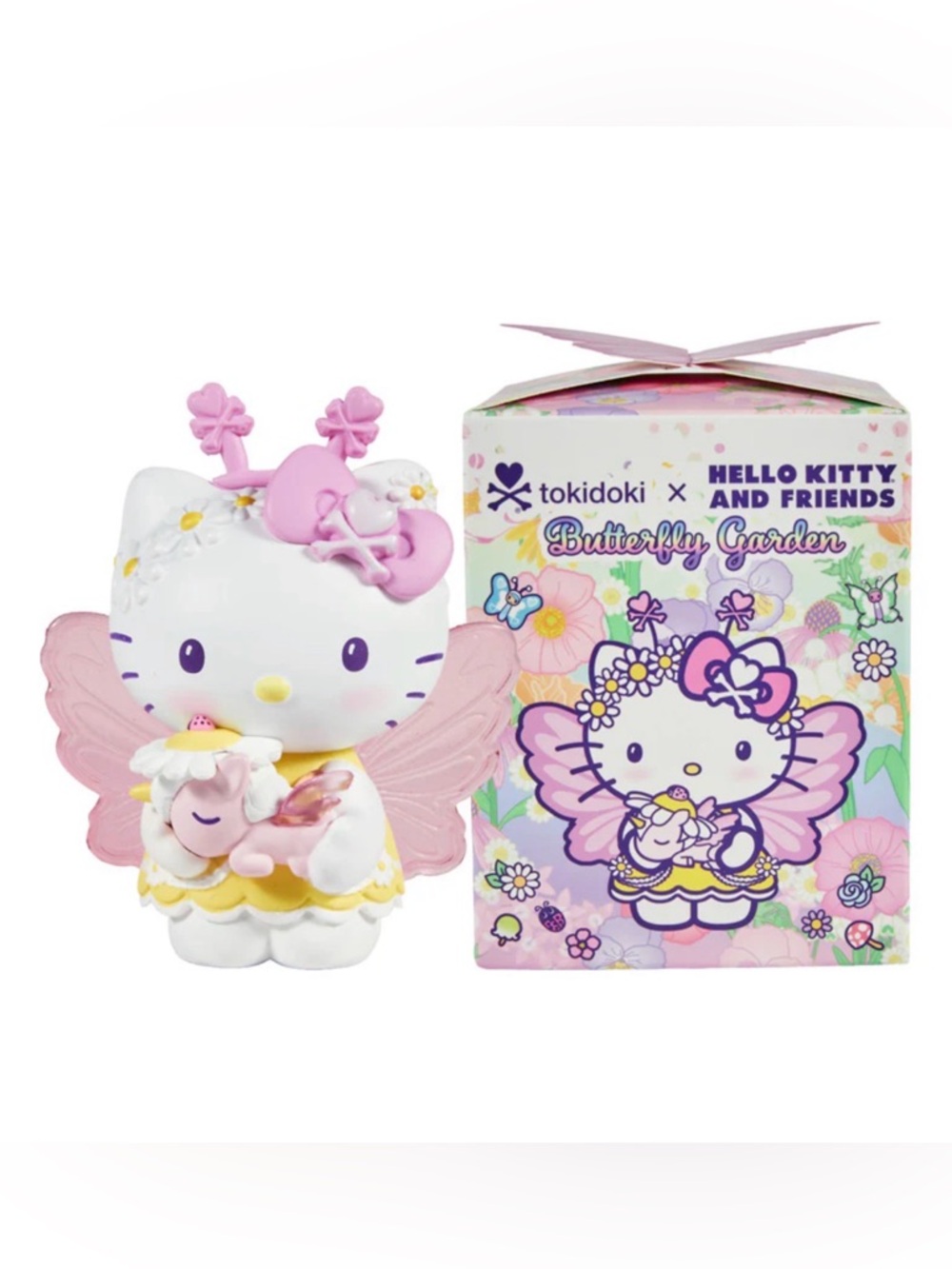 Tokidoki x Sanrio Hello Kitty Butterfly Garden Blind Box Figure - Hello Kitty